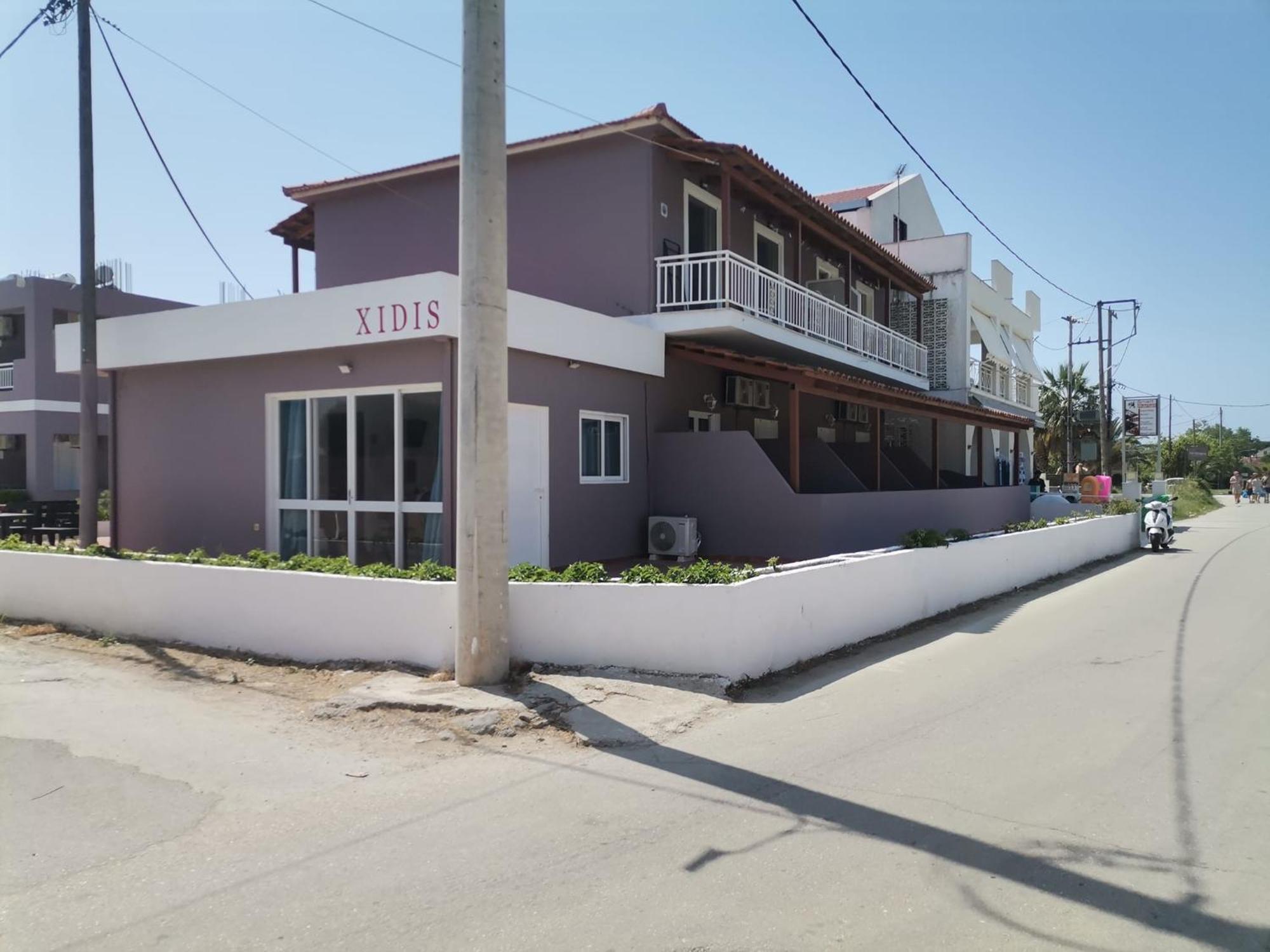 Xidis Hotel Laganas Buitenkant foto